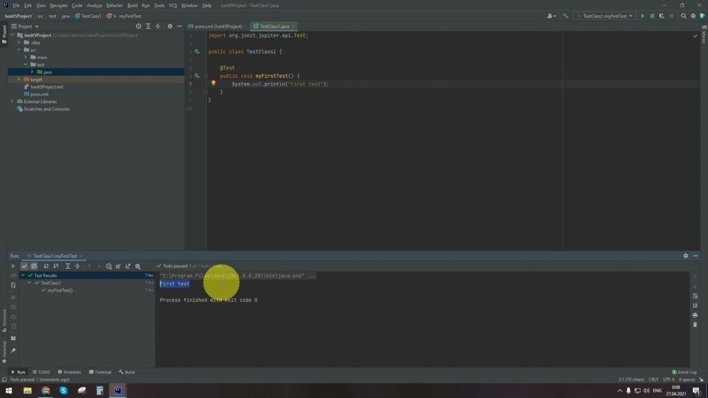 How to Add Junit 5 (5)