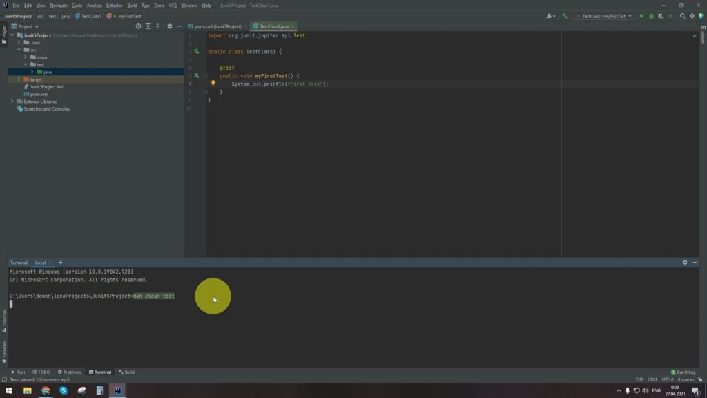How to Add Junit 5 (6)